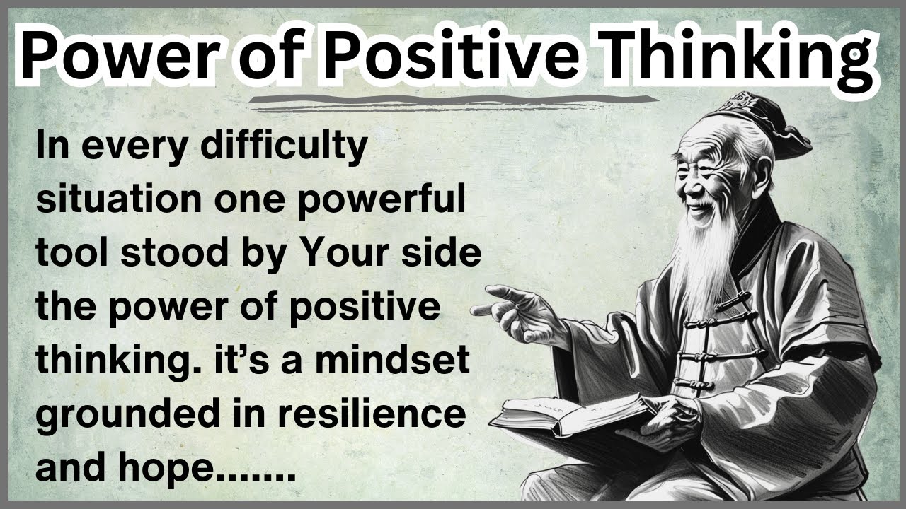 The Power Of Positive Thinking | Learn English Through Story Level 3 ...