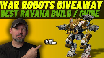War Robots Awesome Small Ivory Ravana Giveaway - How to Build and play Ravana in war robots