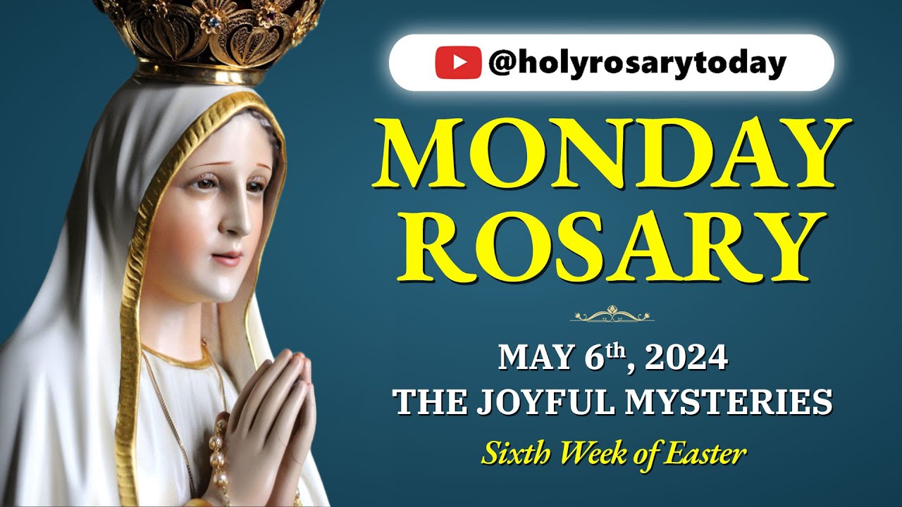 MONDAY HOLY ROSARY 💙 MAY 6 2024 💙 THE JOYFUL MYSTERIES OF THE ROSARY  [VIRTUAL] #holyrosarytoday