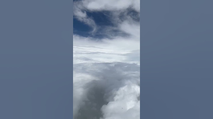 Hurricane Ian from inside a Hurricane Hunter. Chita Craft flew inside the storm during landfall