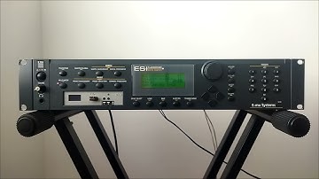 OMD - The Romance Of The Telescope (Instrumental cover on E-mu ESI-4000 V1.0)