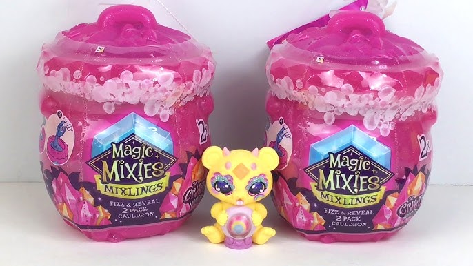  Magic Mixies Mixlings Magical Rainbow Deluxe Pack Contains 5  Exclusive Mixlings with A Unique Rainbow Magical Power Including 1 Mystery  Mixling to Reveal from Its Cauldron : Toys & Games