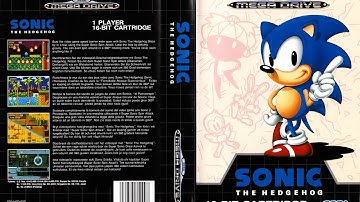 Sonic The Hedgehog 1 Intro Theme (SEGA Mega Drive/Genesis) ✔