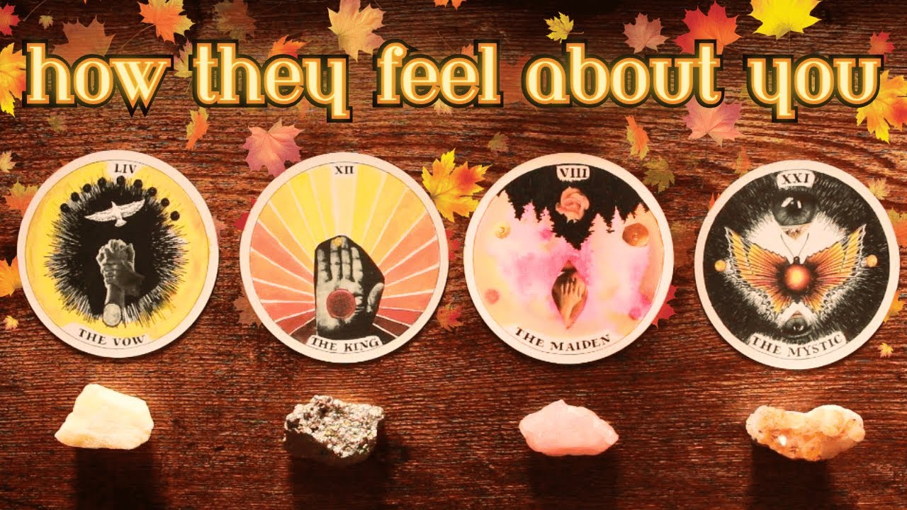 🍁 HOW THEY FEEL ABOUT YOU! 🍁 Collab w/ @hazelluciatarot 🍁 Pick A Card Love Tarot