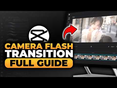 How To Make Camera Flash Transition in CapCut (𝟮𝟬𝟮𝟲) | 100% WORKS | NO Yapping, To The Point & EASY!