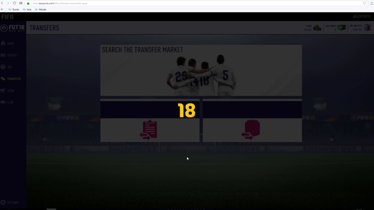 Fifa 18 best trading method for the beggining! Web App