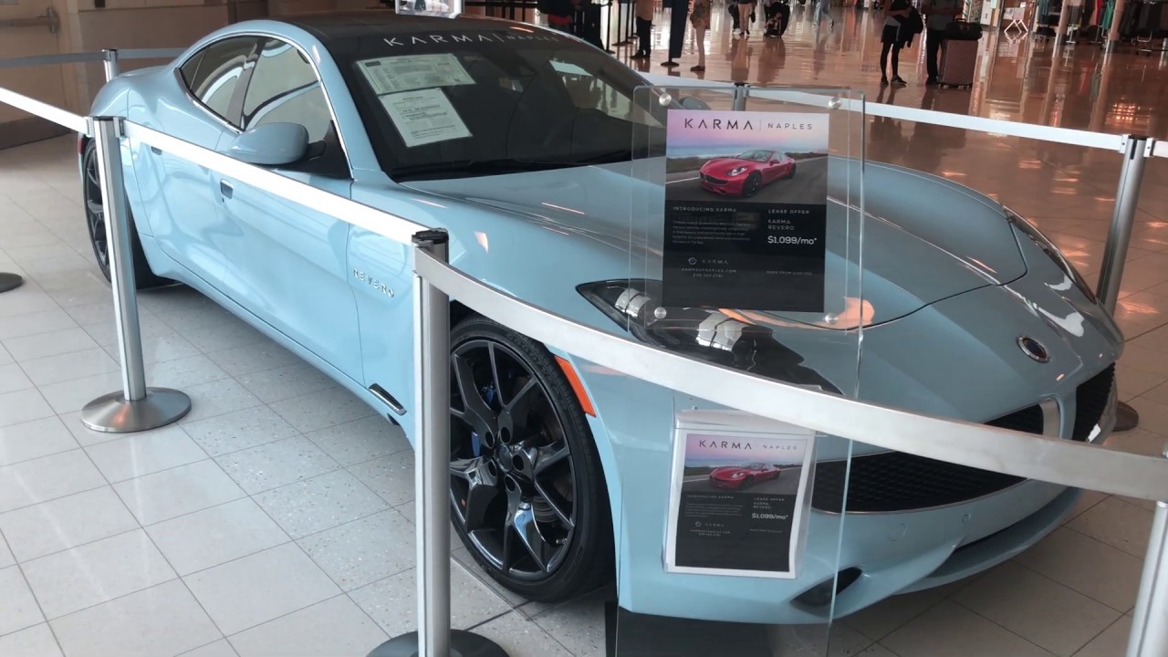 Karma Electric Car 360 Degrees Walk Around - YouTube