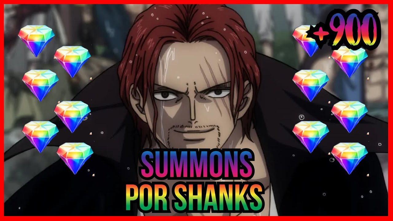 *INCREIBLE* 900 SUMMONS POR SHANKS FILM RED ONE PIECE BOUNTY RUSH 