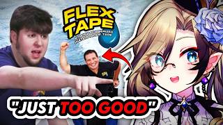 VTUBER'S FIRST TIME WATCHING JONTRON | Waterproofing My Life With FLEX TAPE Reaction