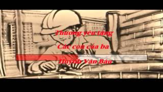 Video thumbnail of "KARAOKE PAPA - NGƯỜI CHA DẤU YÊU Nhạc Ngoại Lời Việt"