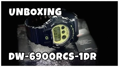 Unboxing G-SHOCK DW-6900RCS-1DR NEW ARRIVAL