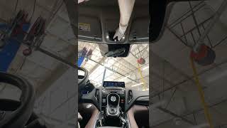 Resetting relearning moonroof auto open and close function on a 19-25 RDX and 22-26 MDX