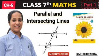 Class 7 Maths Chapter 5 Parallel and Intersecting Lines Ganita Prakash #class7maths #geometry 