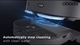 Obode P8 - Auto Self-Cleaning Mopping Vacuum Robot Never Say Never
