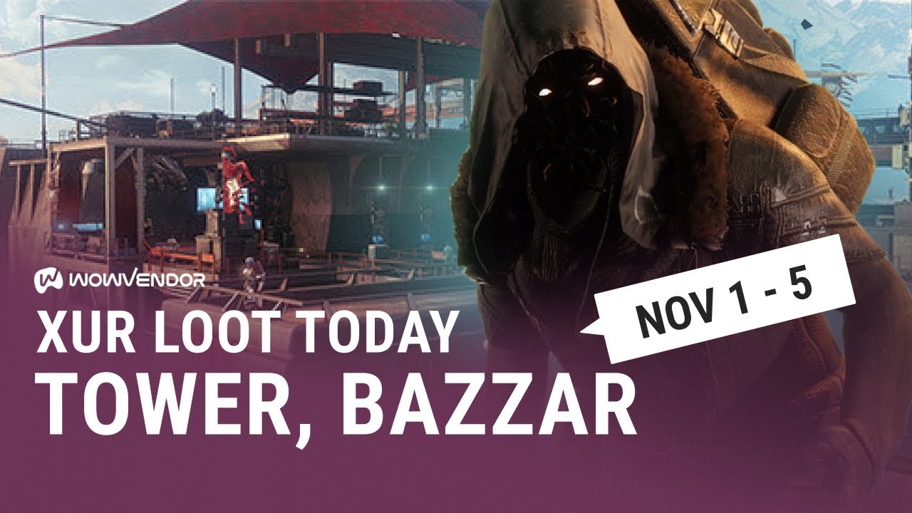 Destiny 2: Where is Xur today? 💠 November 1 — 5 | Location & Inventory | The Final Shape