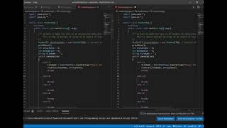 OOP Example Building Student Menu