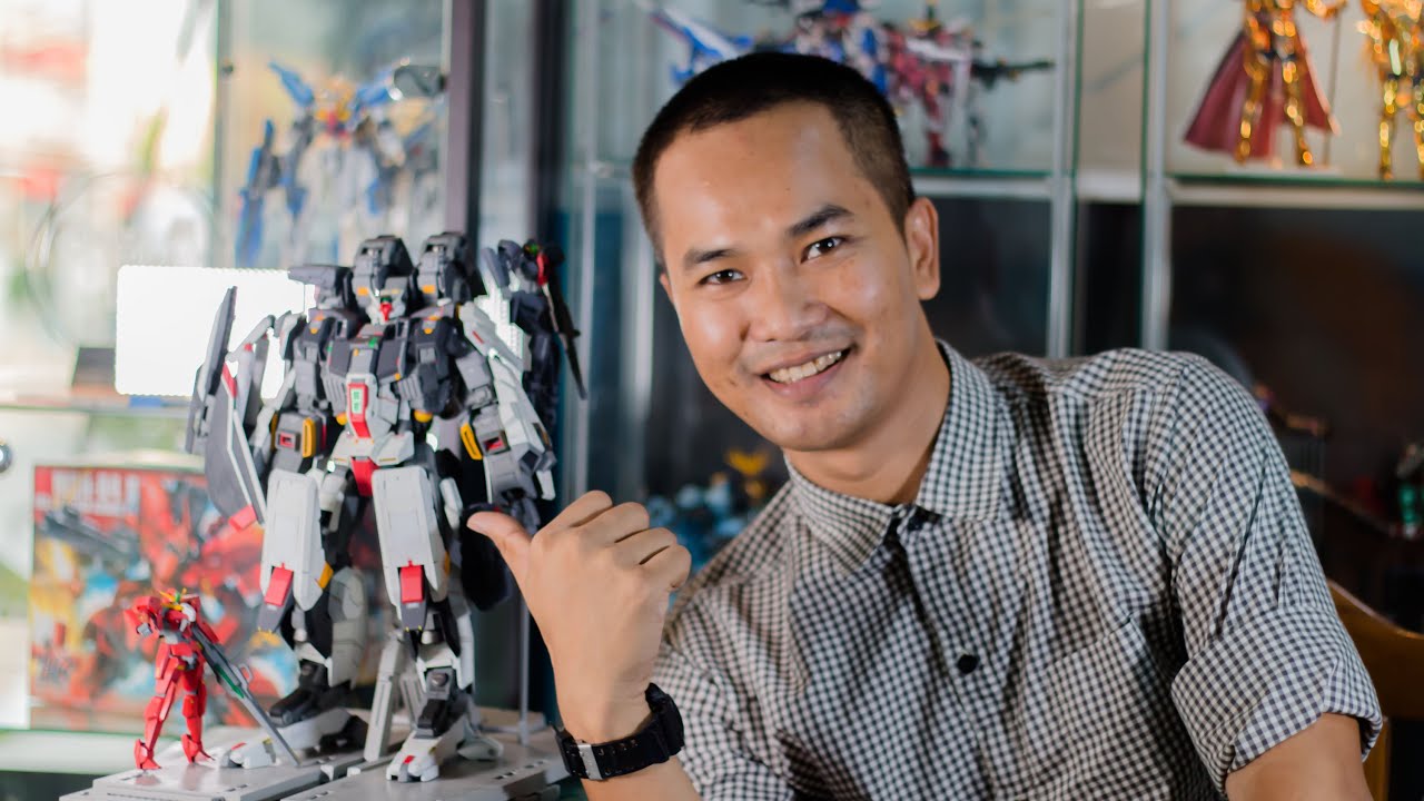 REVIEW: Alpha Seraphim Gundam by Anupong Channarong - YouTube