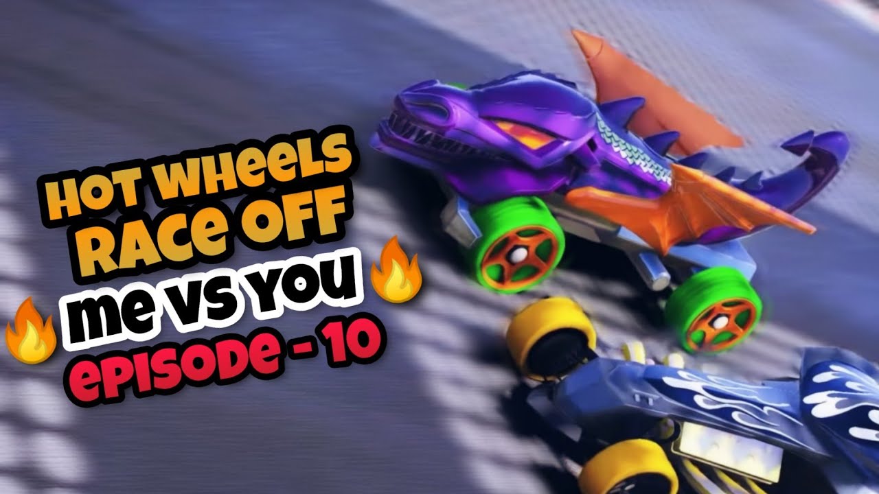 HOT WHEELS RACE OFF 🔥ME VS YOU🔥 EPISODE NO - 10 | HUTCH GAMES | LET'S SEE WHO'S GONNA WIN 😛