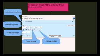 How to create an audio visual presentation using Kdenlive