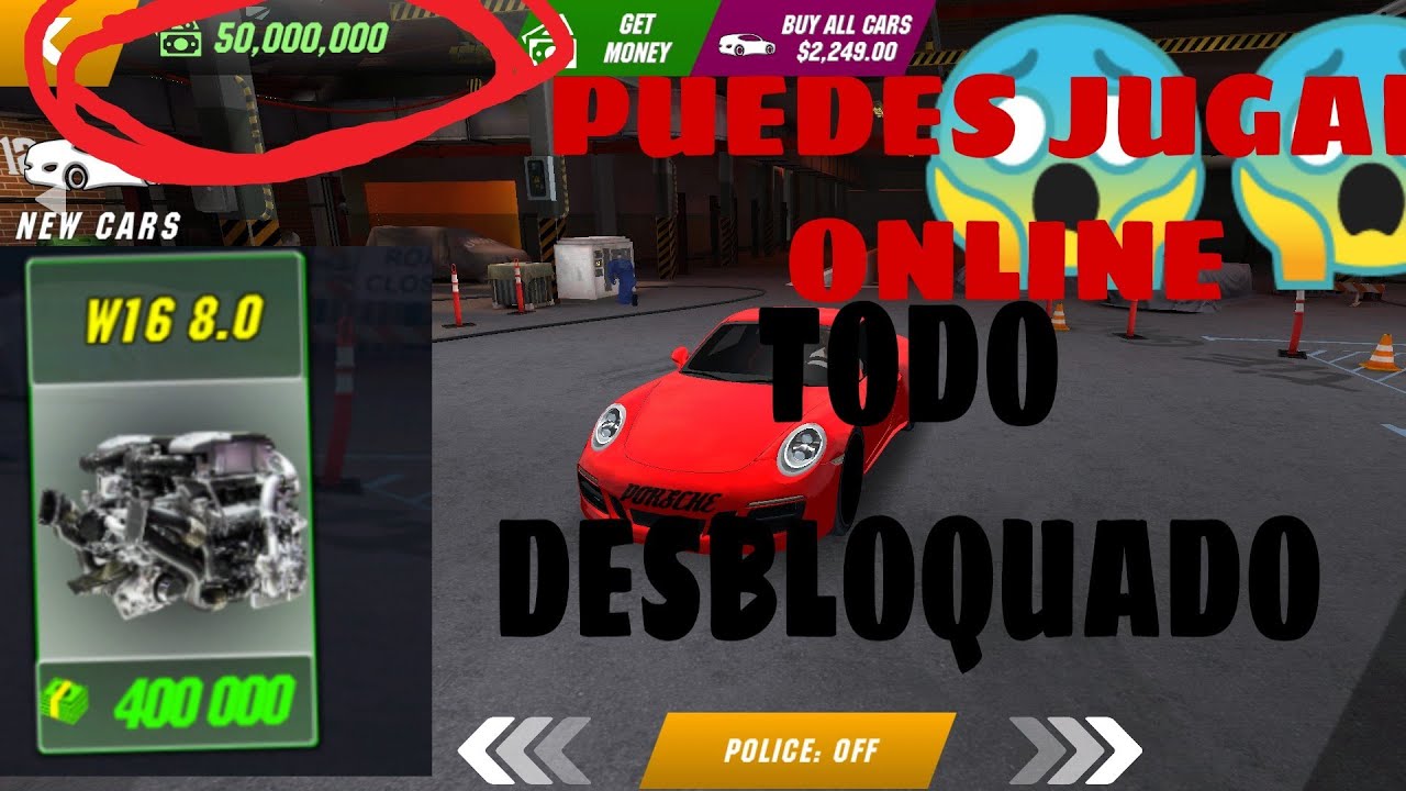 Car parking multiplayer hack dinero infinito todo desbloqueado YouTube