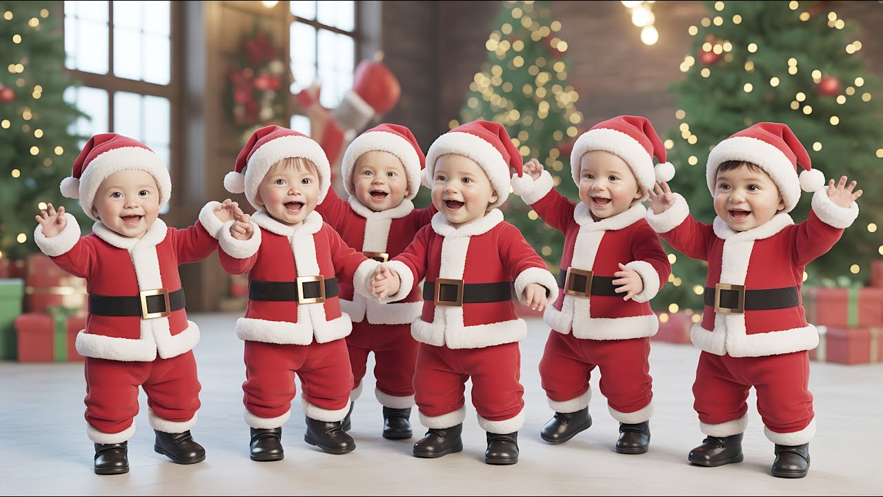 Jingle Bells 🔔 Christmas 2026 🎄 | Kids Dance Party, Fun Songs & Holiday ...