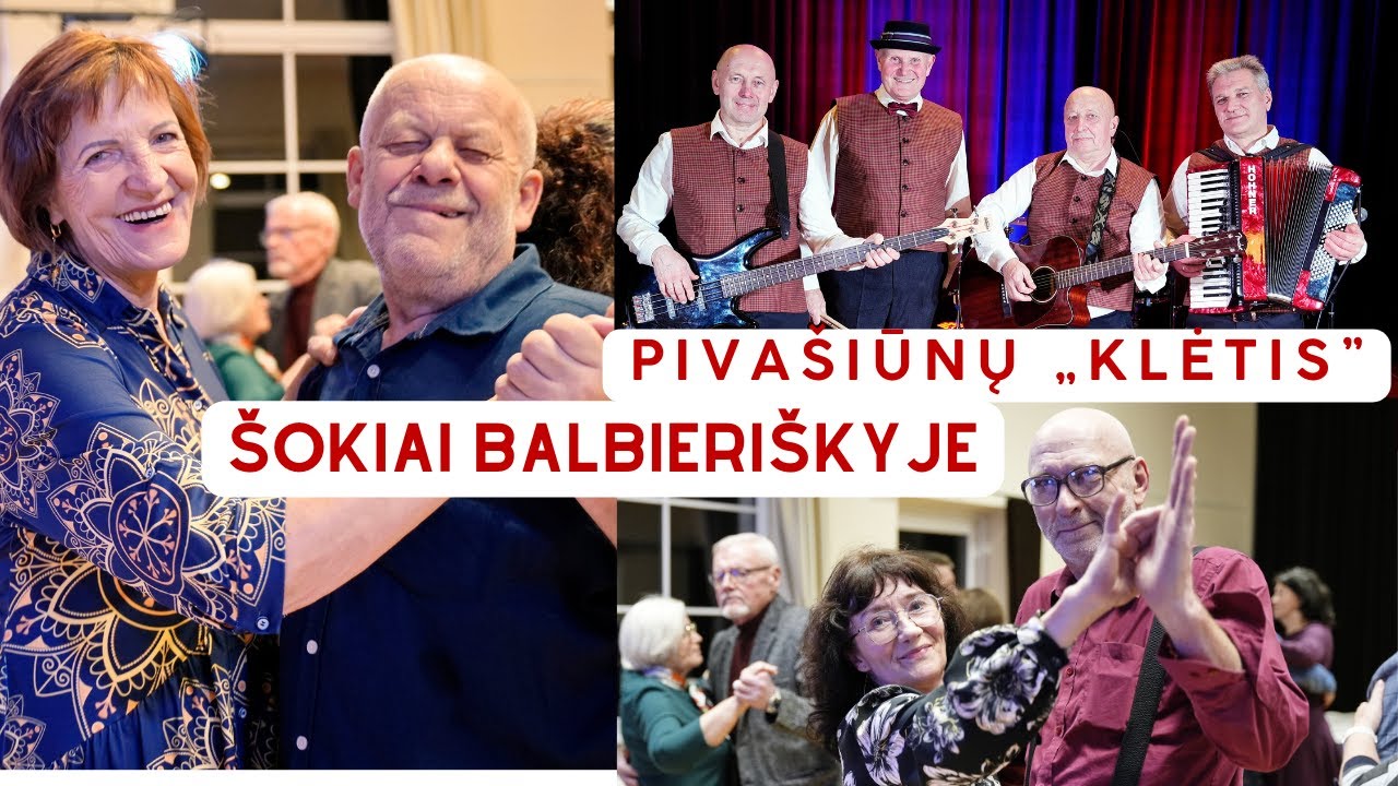 Šokiai Balbieriškyje su Pivašiūnų kapela „Klėtis
