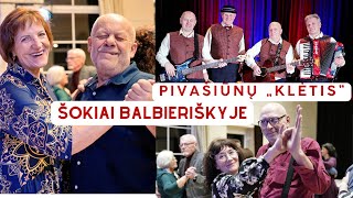 Šokiai Balbieriškyje su Pivašiūnų kapela „Klėtis' 2025 11 27