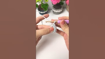 Crochet Magic Ring 🧶 Cách móc Vòng Tròn Ma Thuật đơn giản nhất #crochet #crochetmagic #moclencoban