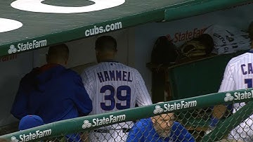 STL@CHC: Hammel leaves game with hamstring tightness