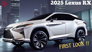 New Lexus Rx 2025 Facelift Official Reveal - Detail Exterior & Interior | Release Date | First Look