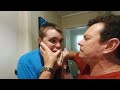 Autistic 19 year old has a meltdown biting his dads hand