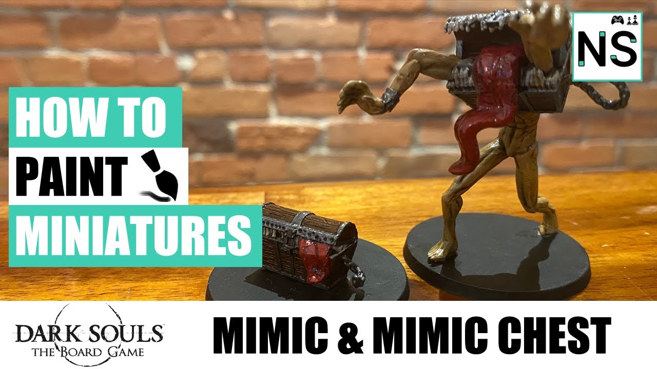 Dark Souls RPG Minis - Hungry Mimics Figuren Für Rollenspiel-Fans