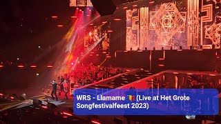Wrs - Llamame Live At Het Grote Songfestivalfeest 2023