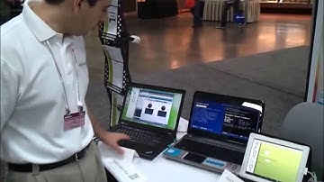 The VDIworks Booth at Interop 2012 - Las Vegas - Demonstrations