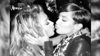 Celebrity Bytes: Frankie Sandford and Vanessa White Share a Cheeky Smooch (Almost!) - Splash News
