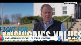Mike Rogers launches campaign for US Senate