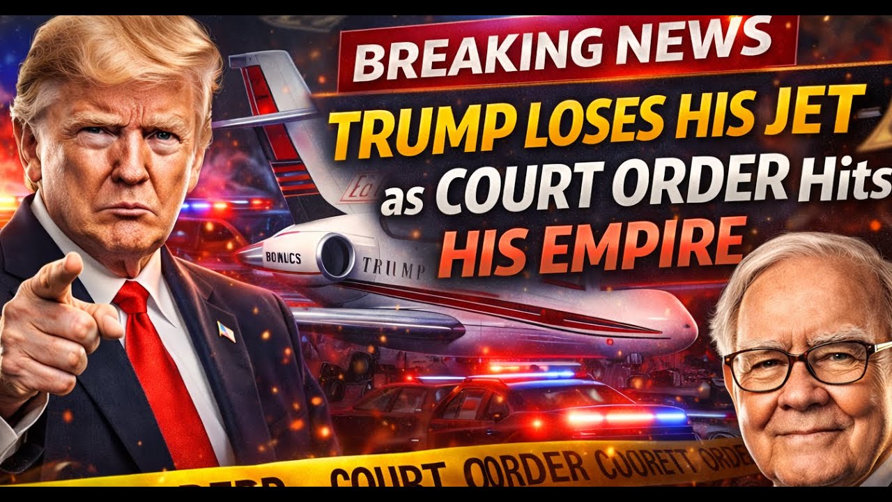BREAKING NEWS: Trump Loses His Private Jet After Court Order | Buffett Reacts