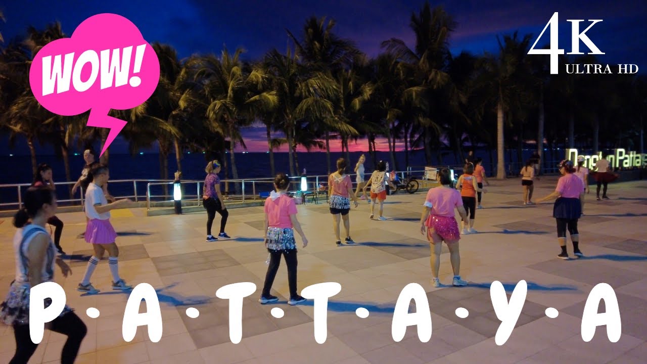 【4K】Pattaya 2022 Jomtien Beach -Amazing Thai Mood!  [Evening Walking]