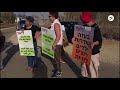 Israeli women rallied near the Gaza border in solidarity with Gaza Women’s March