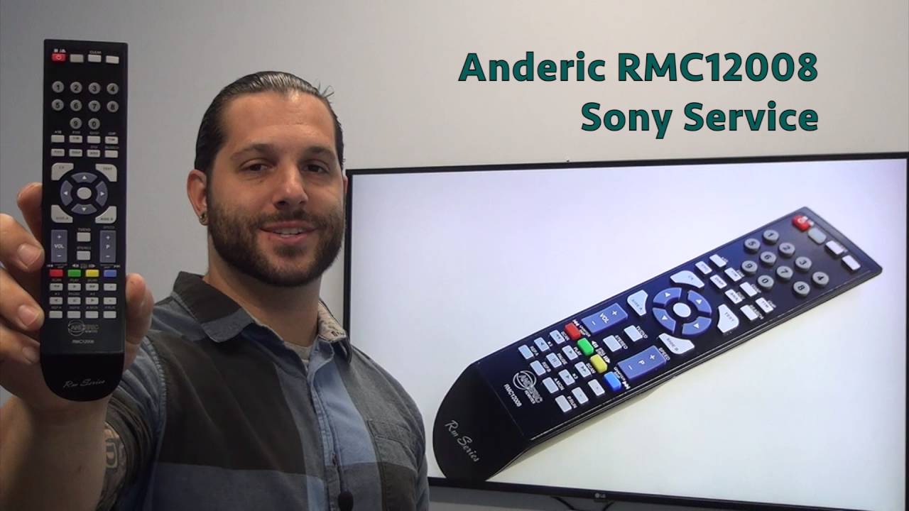 ANDERIC RMC12008 SERVICE for Sony DVD Remote Control | J6090203A - YouTube