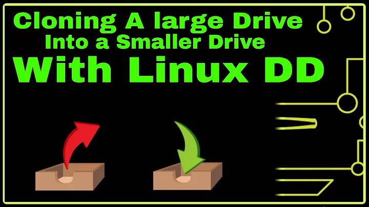 Clone a Large Bootable Windows NTFS drive to a smaller Disk with Linux - Part 1