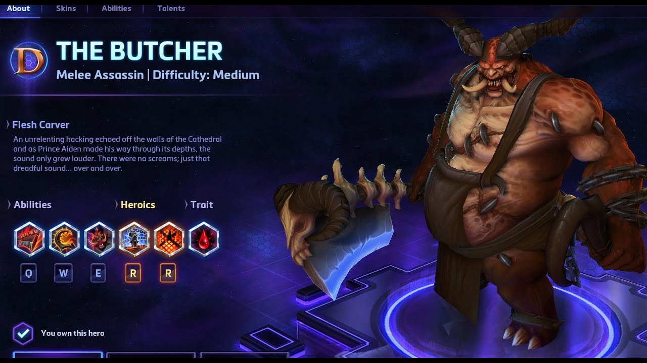 Heroes of the Storm - Butcher Guide 