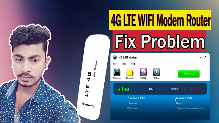 4G LTE WIFI Modem Router Fix Problem|| Trust Computer || Tc Unique Tech