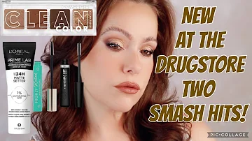 NEW DRUGSTORE MAKEUP| TRY ON| 1ST IMPRESSIONS!