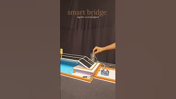 smart bridge Project, water dam overflow #reels