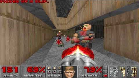 E1M6: Central Processing Nightmare! 100% Secrets in 2:23 | The Ultimate DOOM