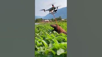Smart Drone Clears Farming Area from Wild Boar Invasion