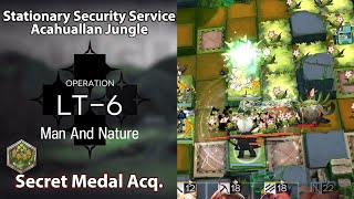 [Arknights] Stationary Security Service | LT-6 Acahuallan Jungle Standard Supply Mode (Secret Medal)