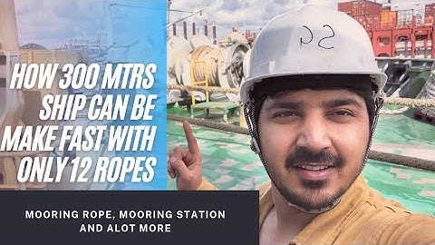 MOORING STATION And Mooring Arrangements |#mooring #deckofficer #lifeatsea #merchantnavy .