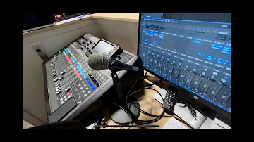 Using Logic x to Livestream X32 Behringer Live Sound DAW Live Processing